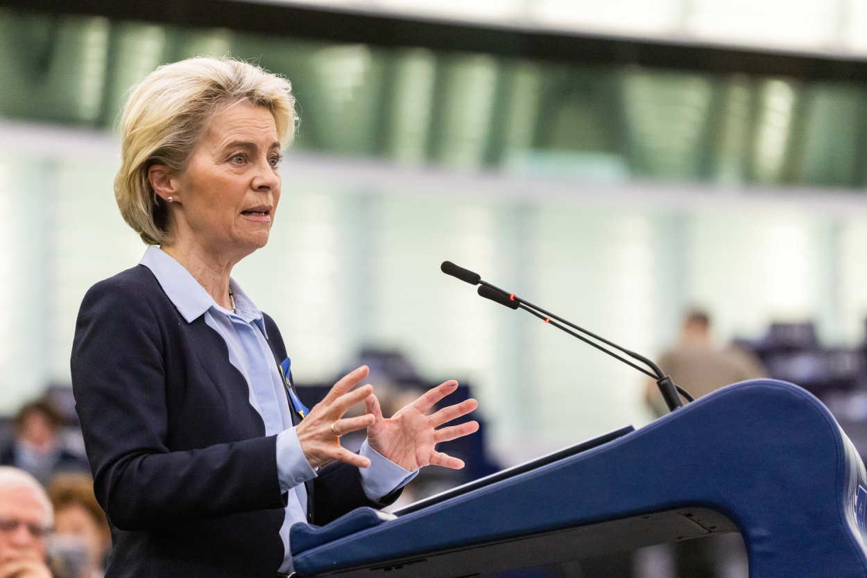 La presidenta de la Comisión Europea, Úrsula von der Leyen. Europa Press