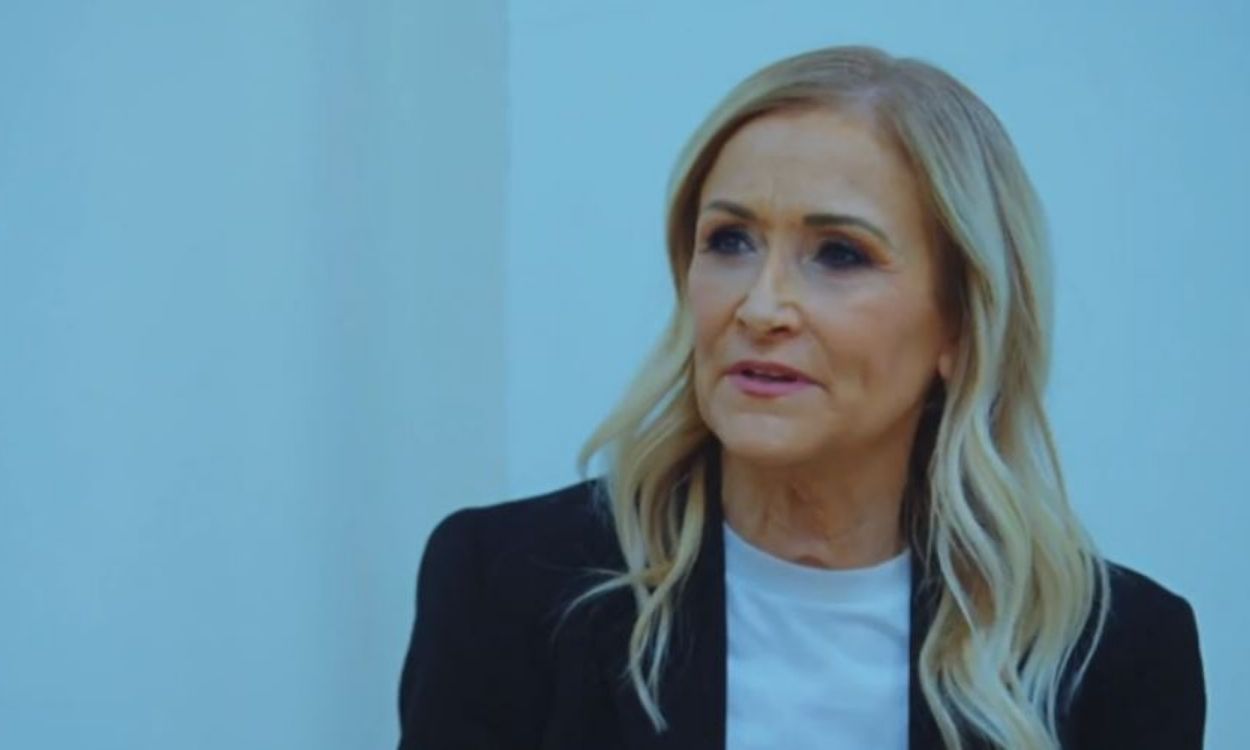 La ex presidenta de la Comunidad de Madrid Cristina Cifuentes, en el programa Encuentros inesperados de La Sexta. La Sexta. 