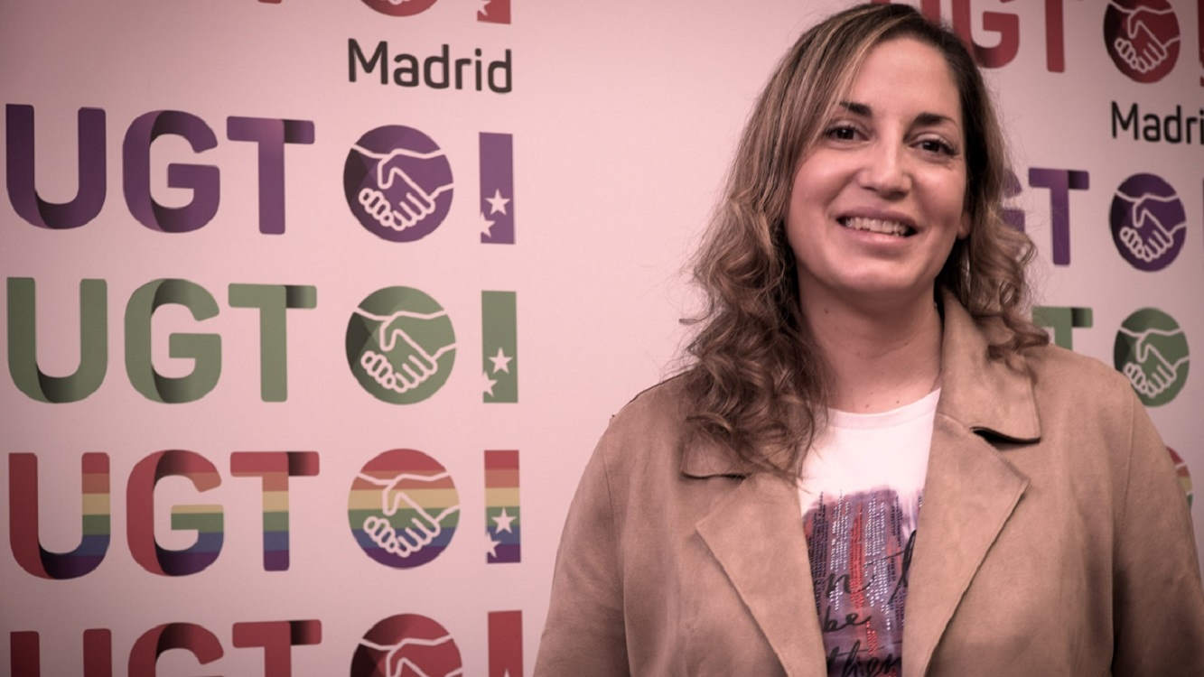 Marina Prieto, nueva secretaria general de UGT Madrid. Fuente: ElPlural.com.