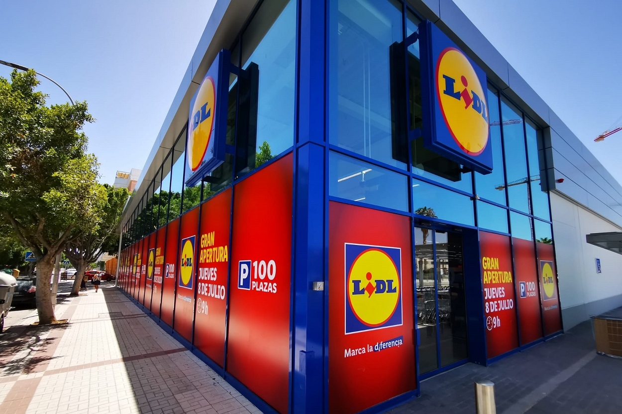 Imagen de recurso de un supermercado de Lidl. Fuente: Europa Press.