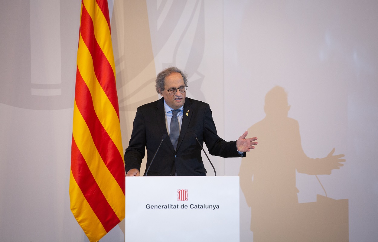 El expresident de la Generalitat, Quim Torra.