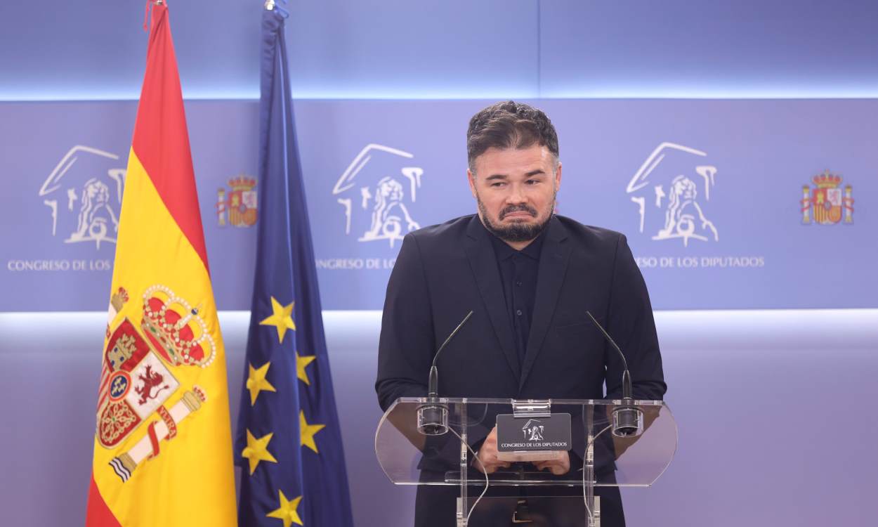 El portavoz de Esquerra Republicana (ERC) en el Congreso, Gabriel Rufián