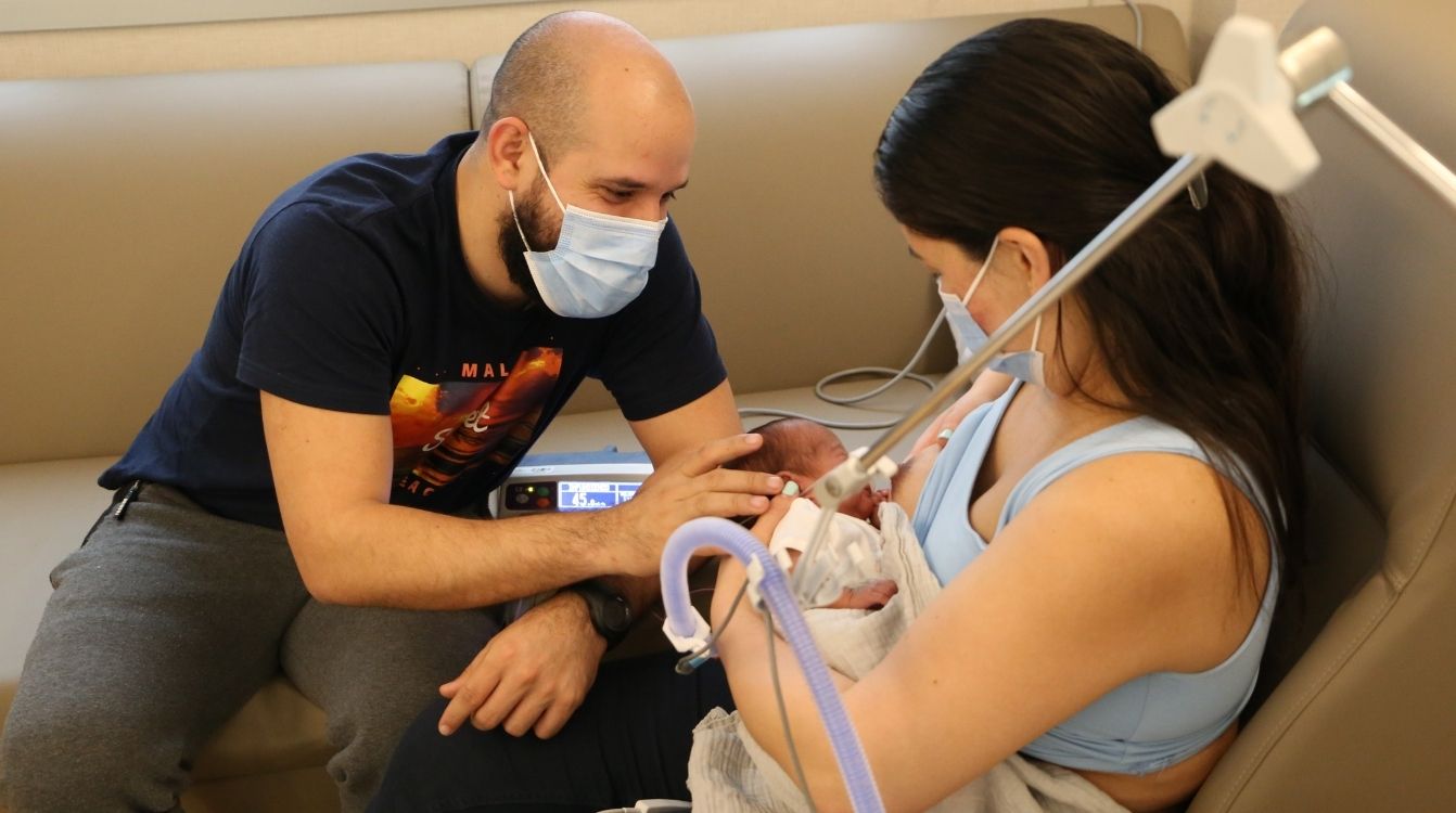 Como en casa es el nuevo espacio del hospital Vall d'Hebron para favorecer la recuperación de los neonatos