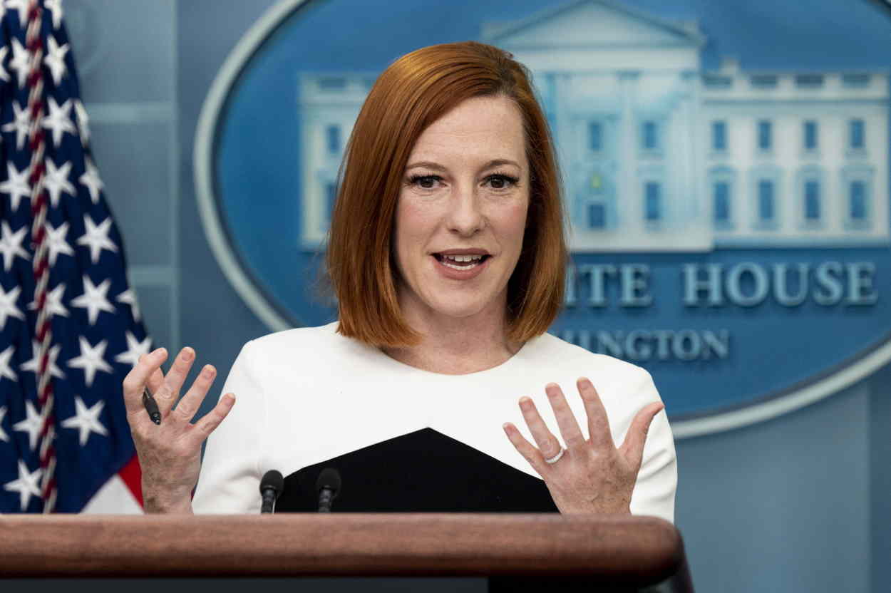 Portavoz de la Casa Blanca, Jen Psaki  Europa Press