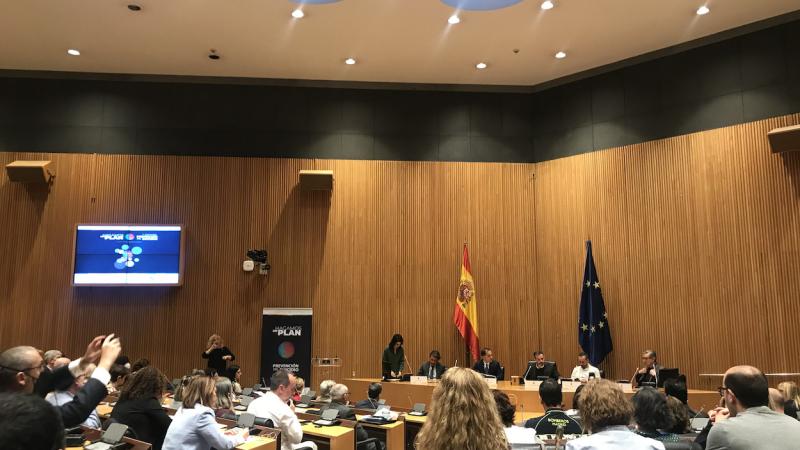 II Jornada de prevención del suicidio en el Congreso. Fuente: El Plural.