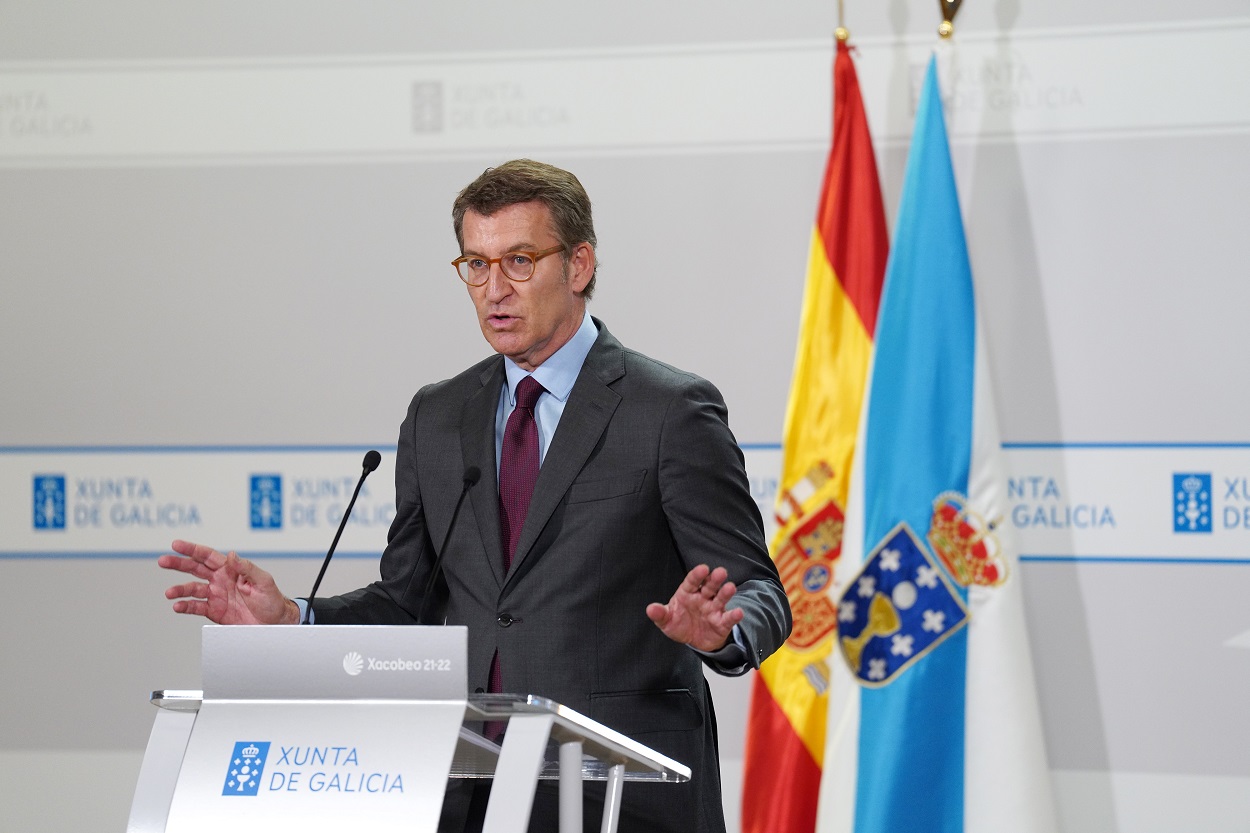 Alberto Núñez Feijóo en una foto de archivo. Europa Press