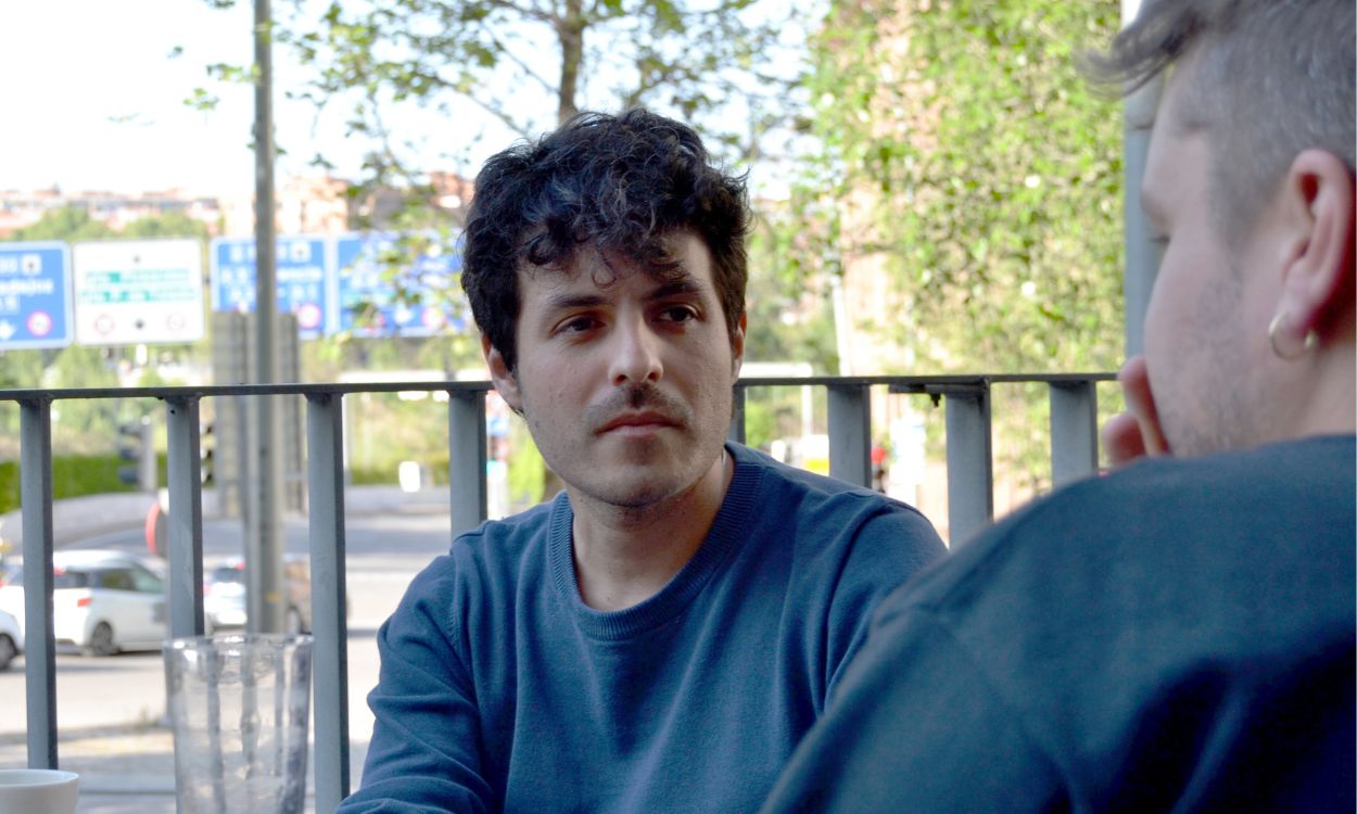 Jorge Navaro, durante la entrevista. Autor Gonzalo Arce Jorge Navaro, durante la entrevista. Autor Gonzalo Arce