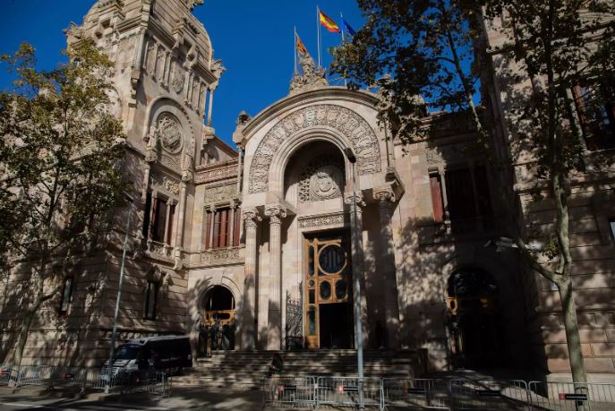 Fachada del Palacio de Justicia de Catalunya, sede del TSJC y de la Audiencia de Barcelona. Fuente: Europa Press.