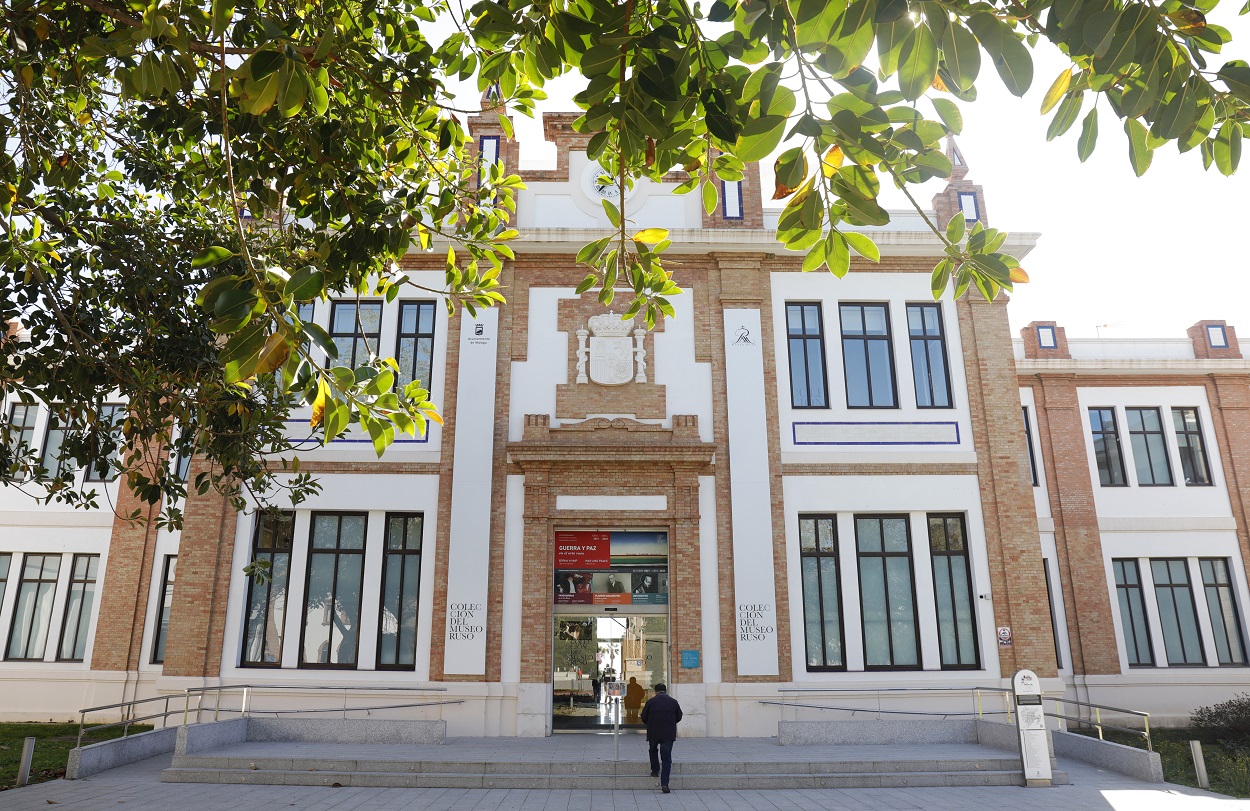 Fachada del Museo Ruso de Málaga. Fuente: Europa Press.