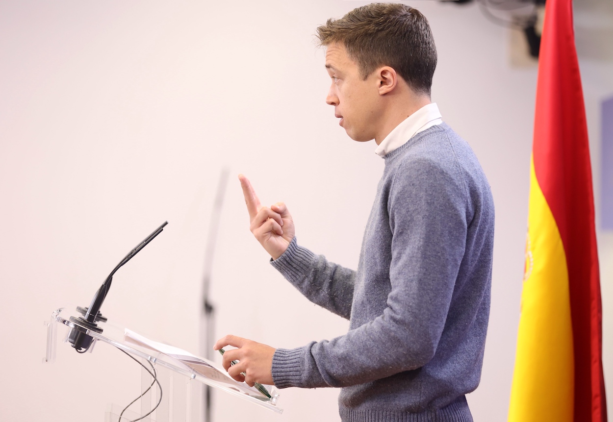 El líder de Más País y diputado en el Congreso, Iñigo Errejón