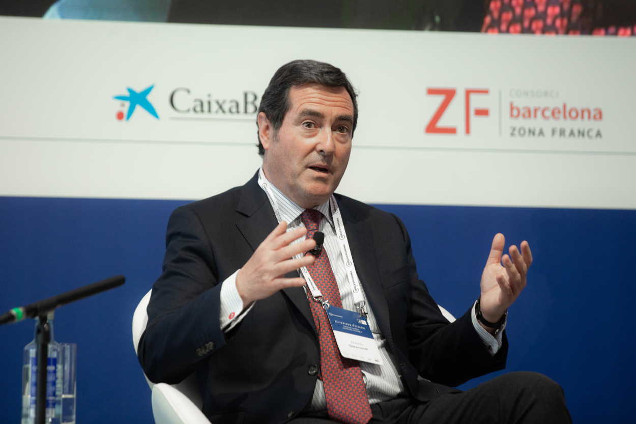 Antonio Garamendi, presidente de la CEOE. Europa Press