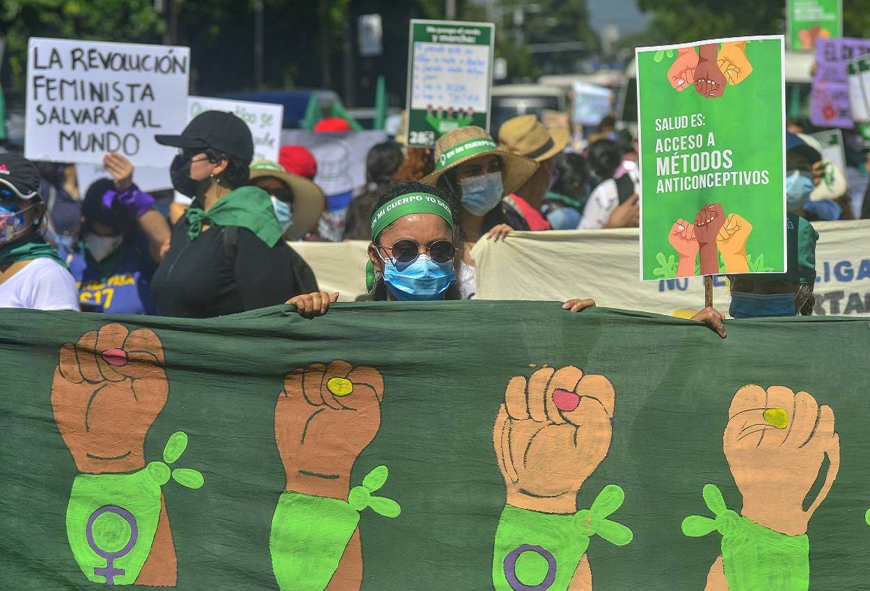 Manifestación a favor del aborto. EP