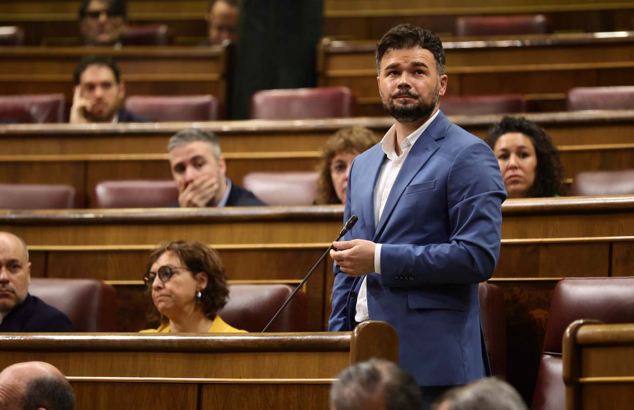 El portavoz de Esquerra Republicana (ERC) en el Congreso, Gabriel Rufián (2)