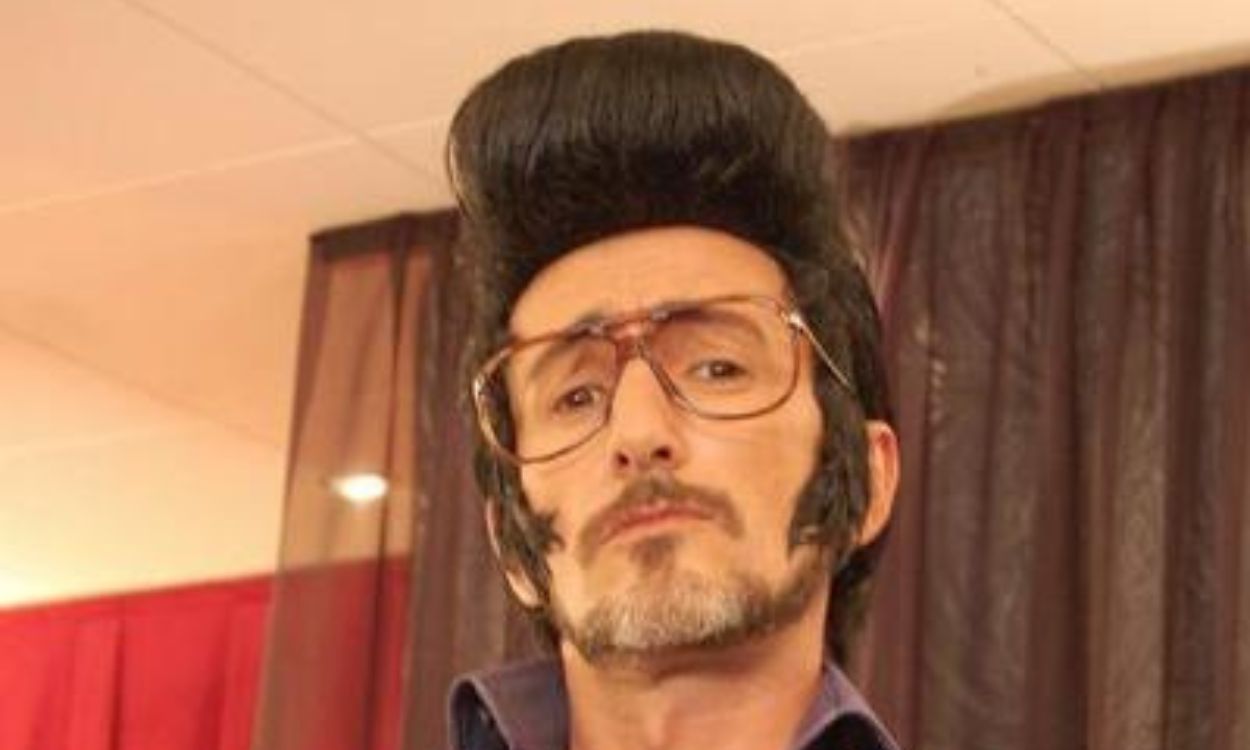 David Fernández, como Rodolfo Chikilicuatre en Eurovisión. Twitter