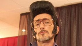 David Fernández, como Rodolfo Chikilicuatre en Eurovisión. Twitter
