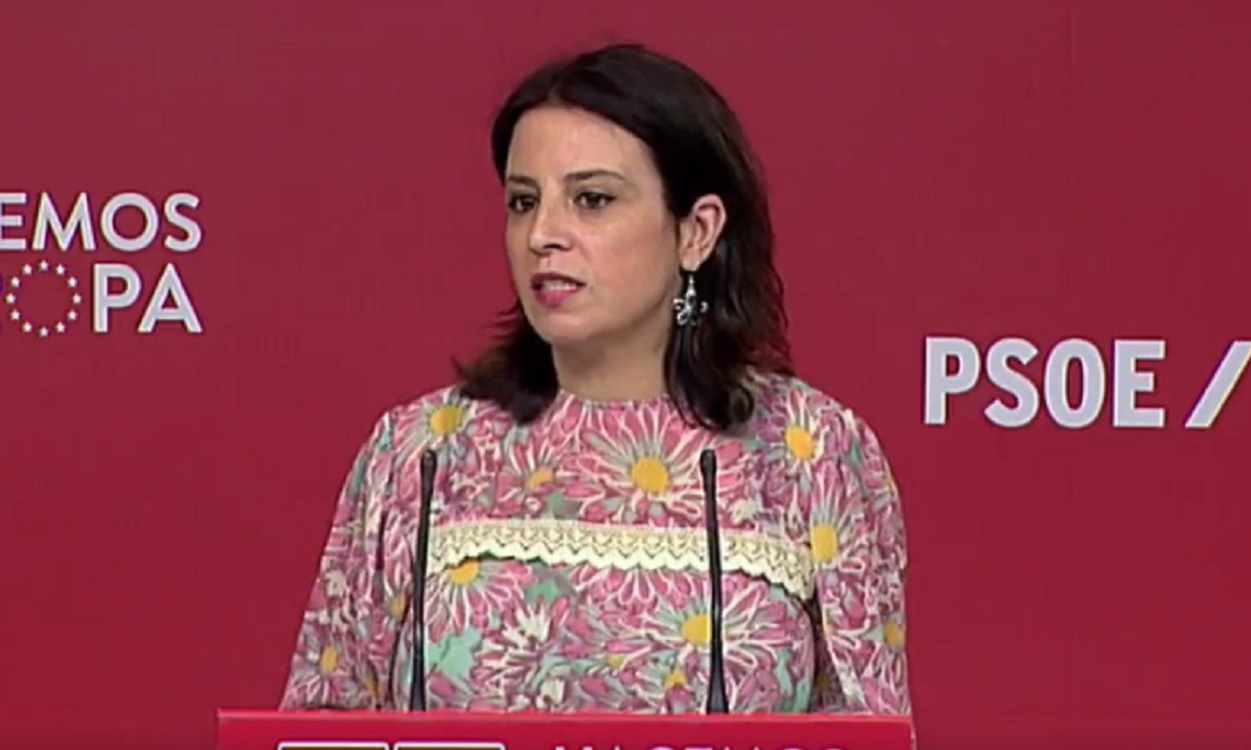 La vicesecretaria general del PSOE, Adriana Lastra.