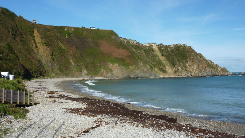 Playa de Cadavedo, en Asturias