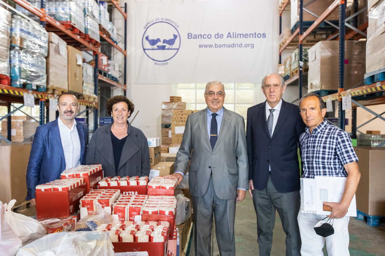 CaixaBank, la Fundación la Caixa y la FESBAL han presentado la campaña Ningún Hogar Sin Alimentos