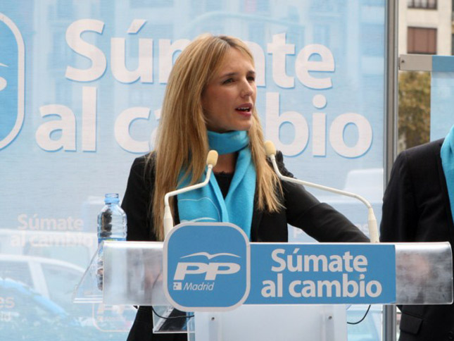 La candidata del PP en Cataluña, Cayetana Álvarez de Toledo