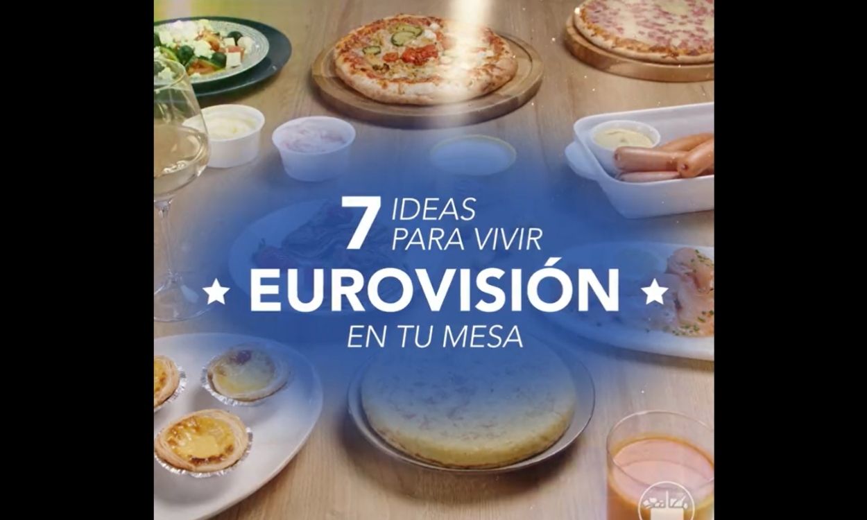 Mercadona lanza propuestas culinarias para disfrutar de Eurovisión. Redes sociales.