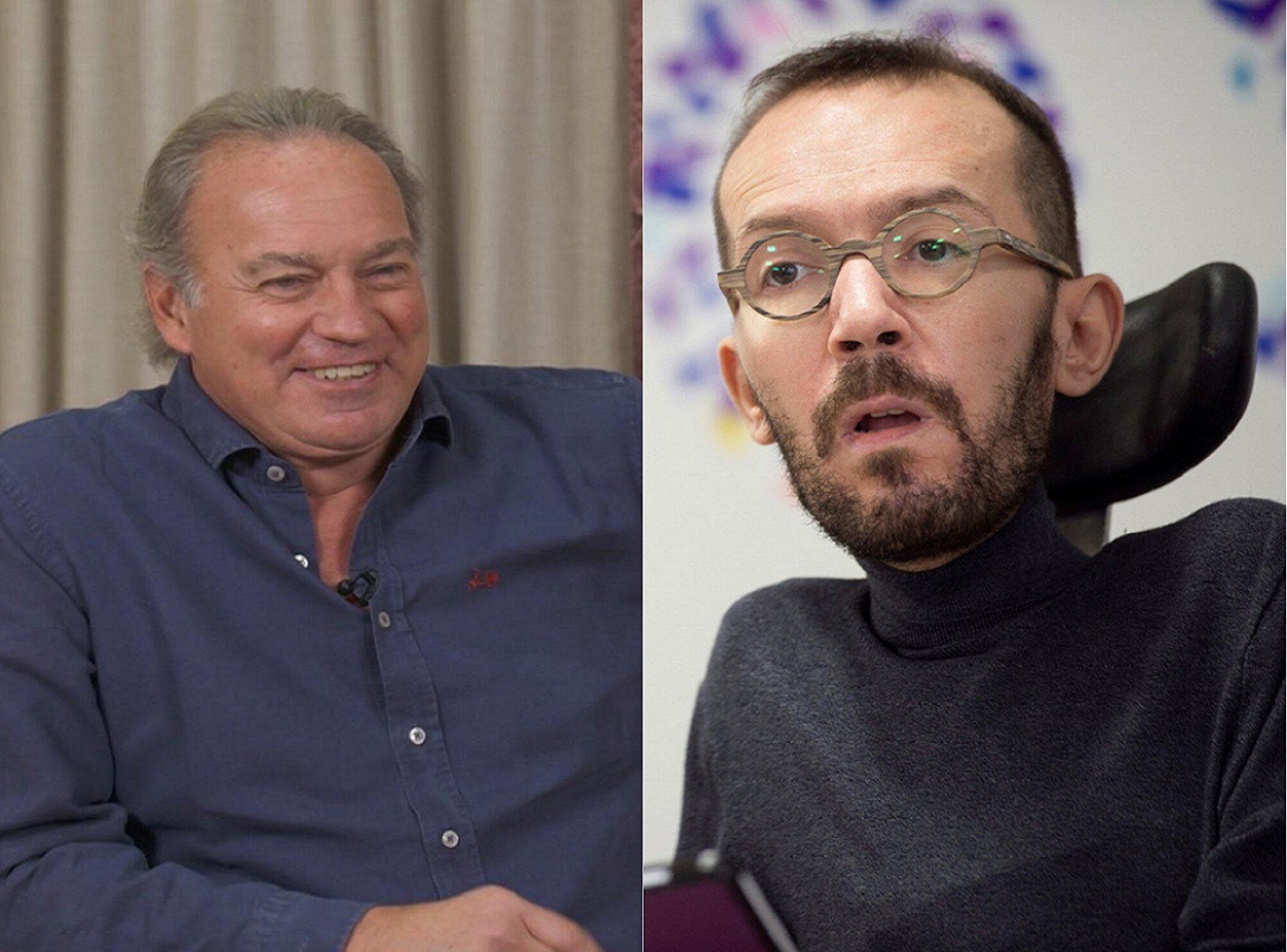 Bertín Osborne y Pablo Echenique. Canva