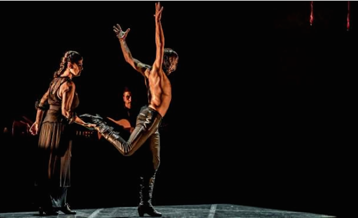 Eduardo Guerrero, en uno de sus espectáculos.