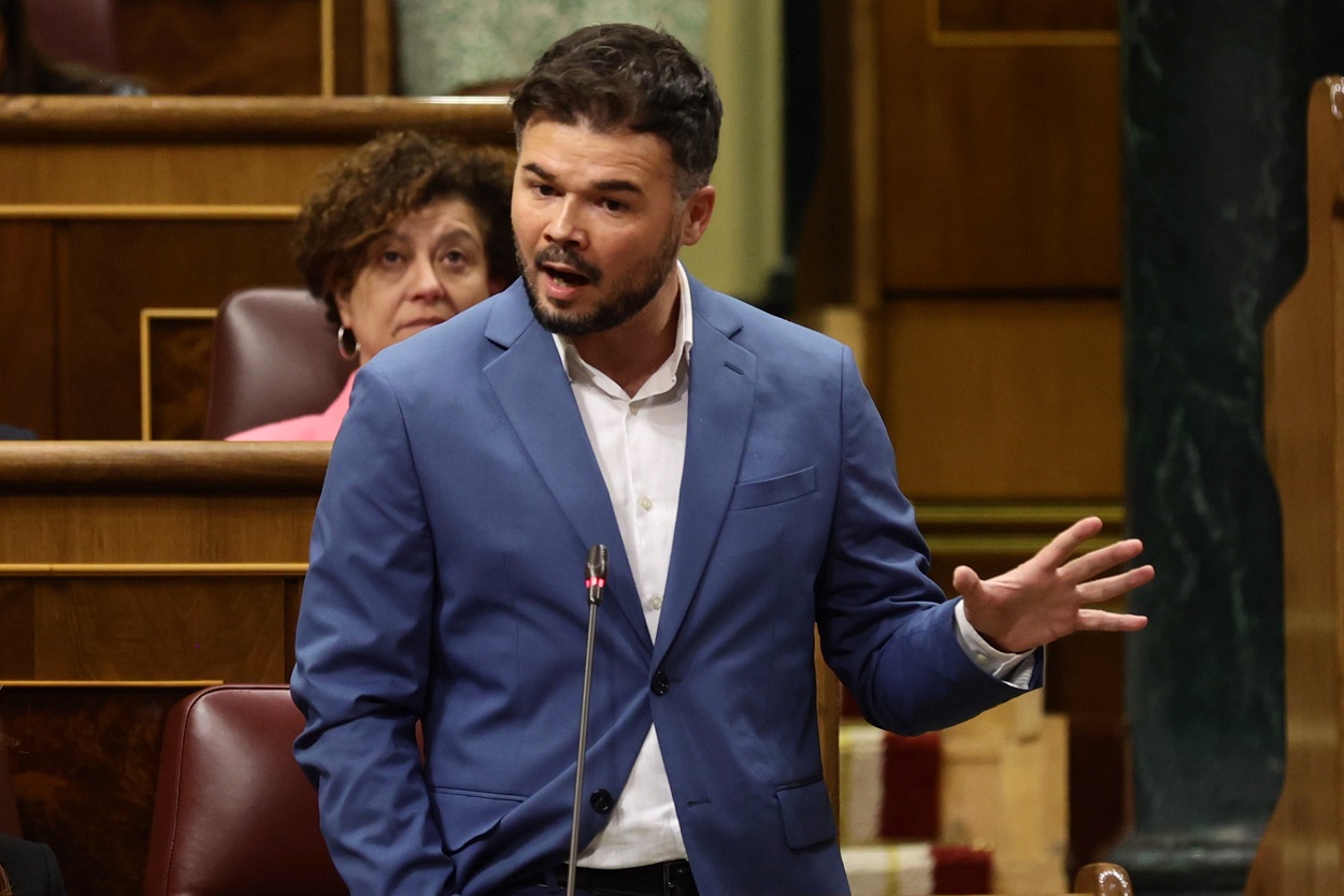 Gabriel Rufián, en una foto de archivo. Europa Press