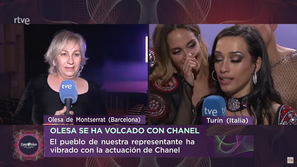 Chanel, en su entrevista con RTVE. YouTube