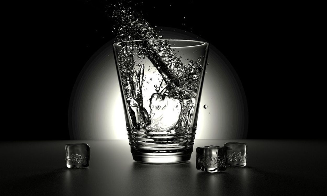 Imagen de un vaso de agua