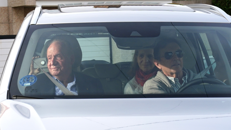 Juan Carlos I llega a España. EP.