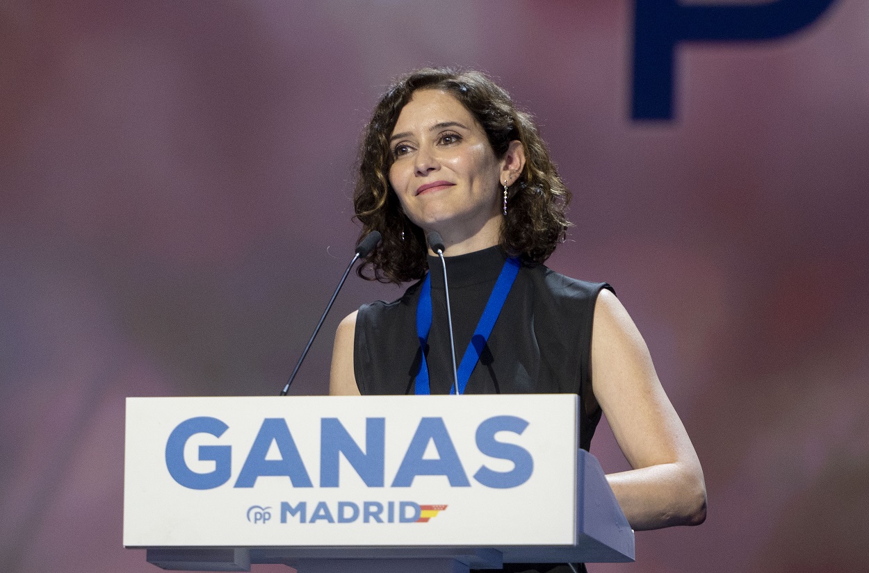 Ayuso, proclamada presidenta del PP de Madrid. EP