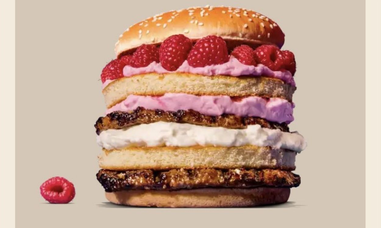 Hamburguesa dulce de Burger King
