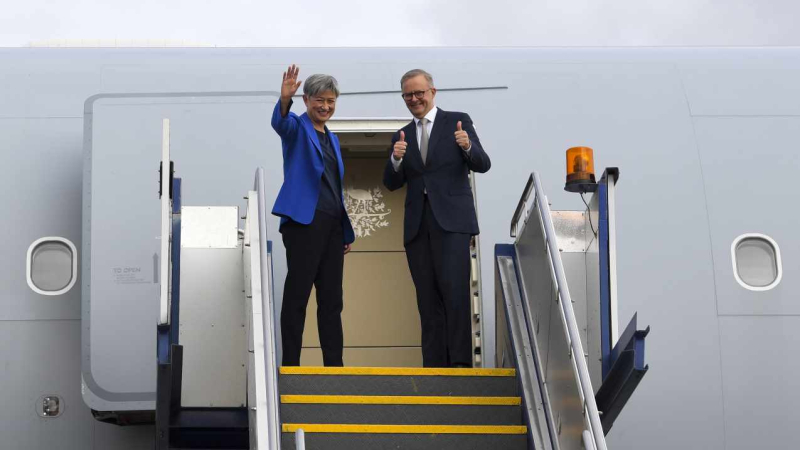 El primer ministro de Australia, Anthony Albanese, y su ministra de Exteriores, Penny Wong, acuden a la cumbra del QUAD (Australia, Japón, India y EEUU) El primer ministro de Australia, Anthony Albanese, y su ministra de Exteriores, Penny Wong, acuden a la cumbra del QUAD (Australia, Japón, India y EEUU)