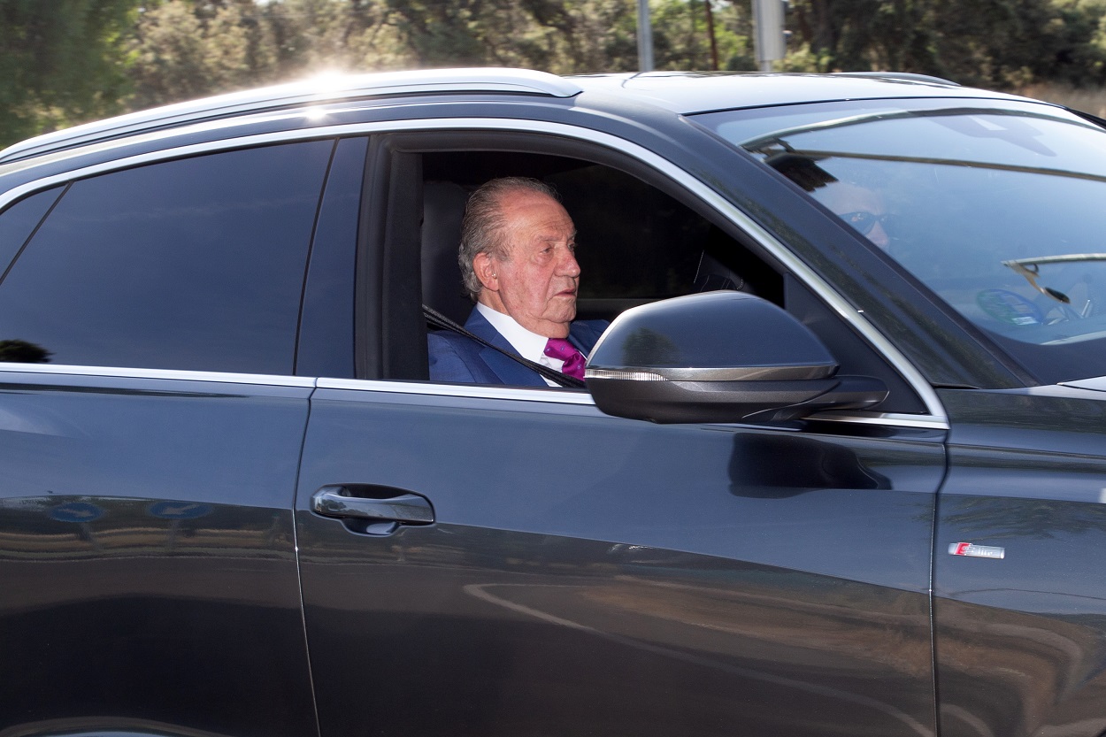 Juan Carlos regresa a Abu Dhabi. EP