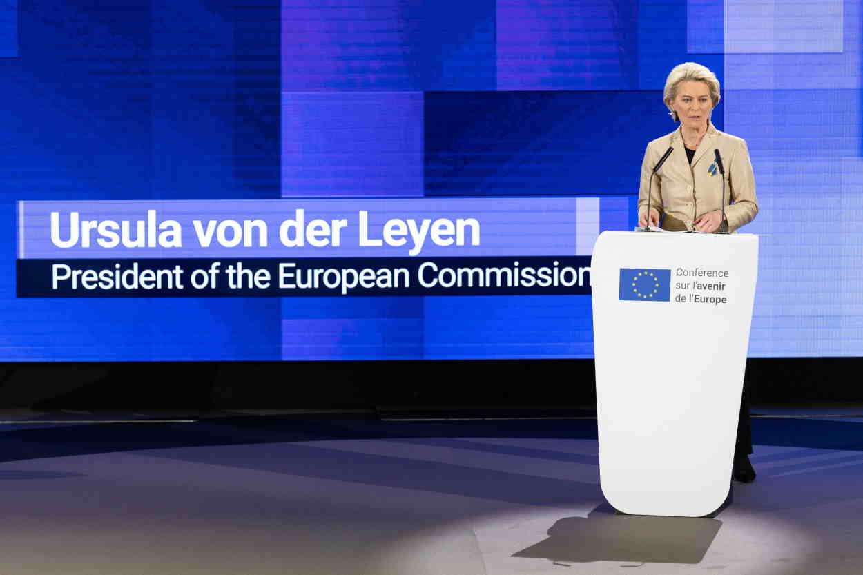 Ursula von der Leyen, presidenta de la Comisión Europea