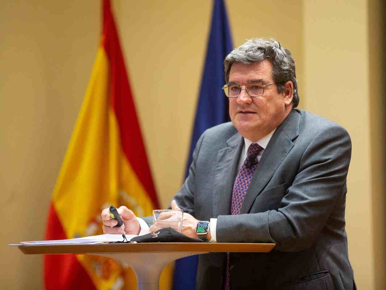 El ministro de Inclusión, Seguridad Social y Migraciones, José Luis Escrivá