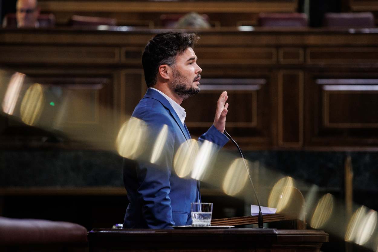 El portavoz de Esquerra Republicana (ERC) en el Congreso, Gabriel Rufián (3)