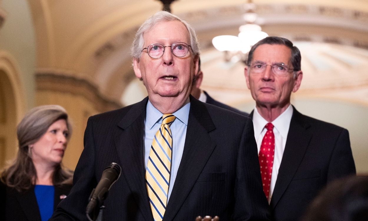 El líder de la minoría republicana en el Senado, Mitch McConnell. Europa Press. 