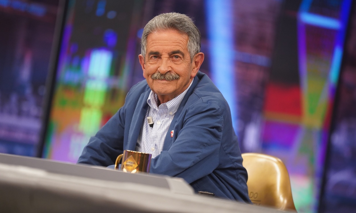 Miguel Ángel Revilla, expresidente cántabro, en 'El Hormiguero'. Antena 3