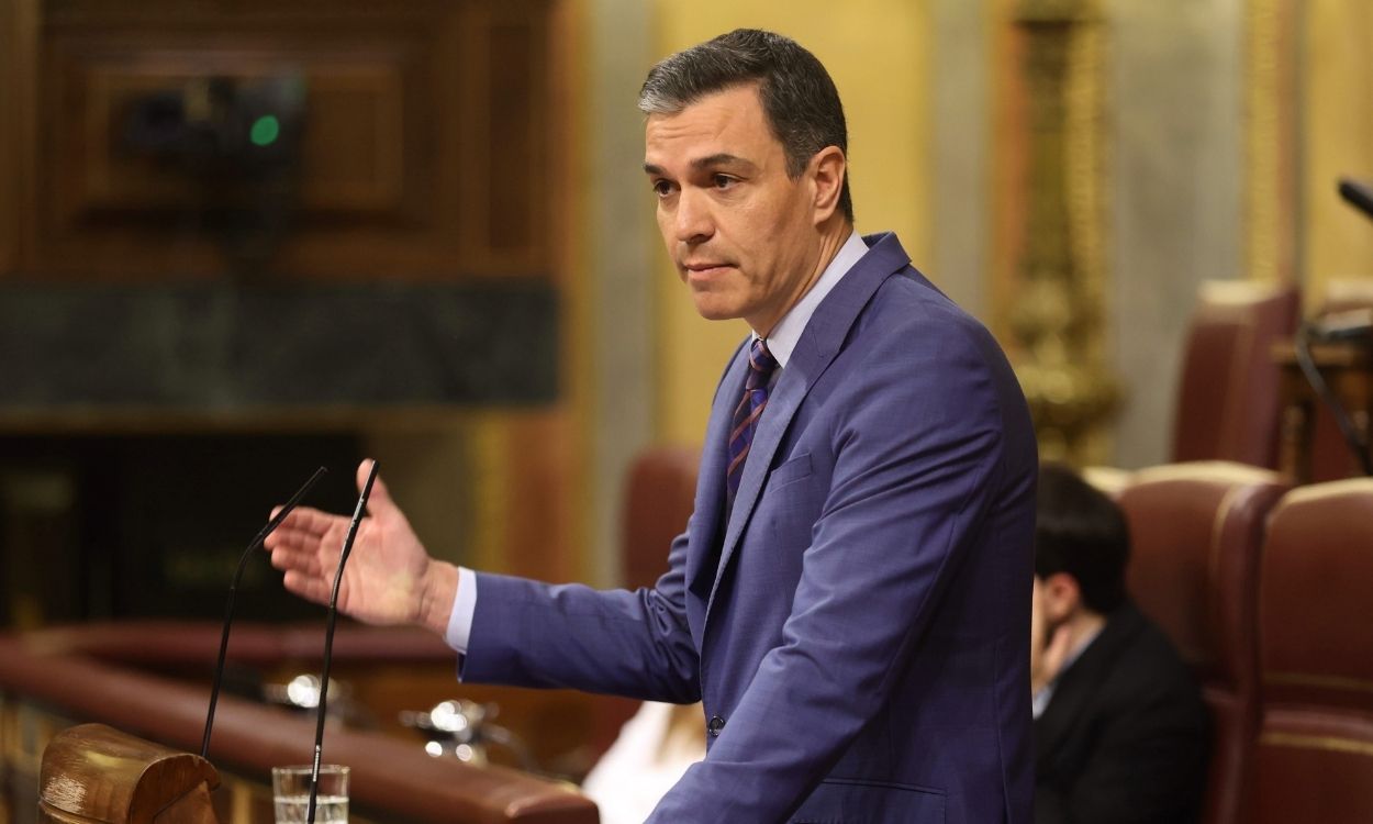 El presidente del Gobierno, Pedro Sánchez