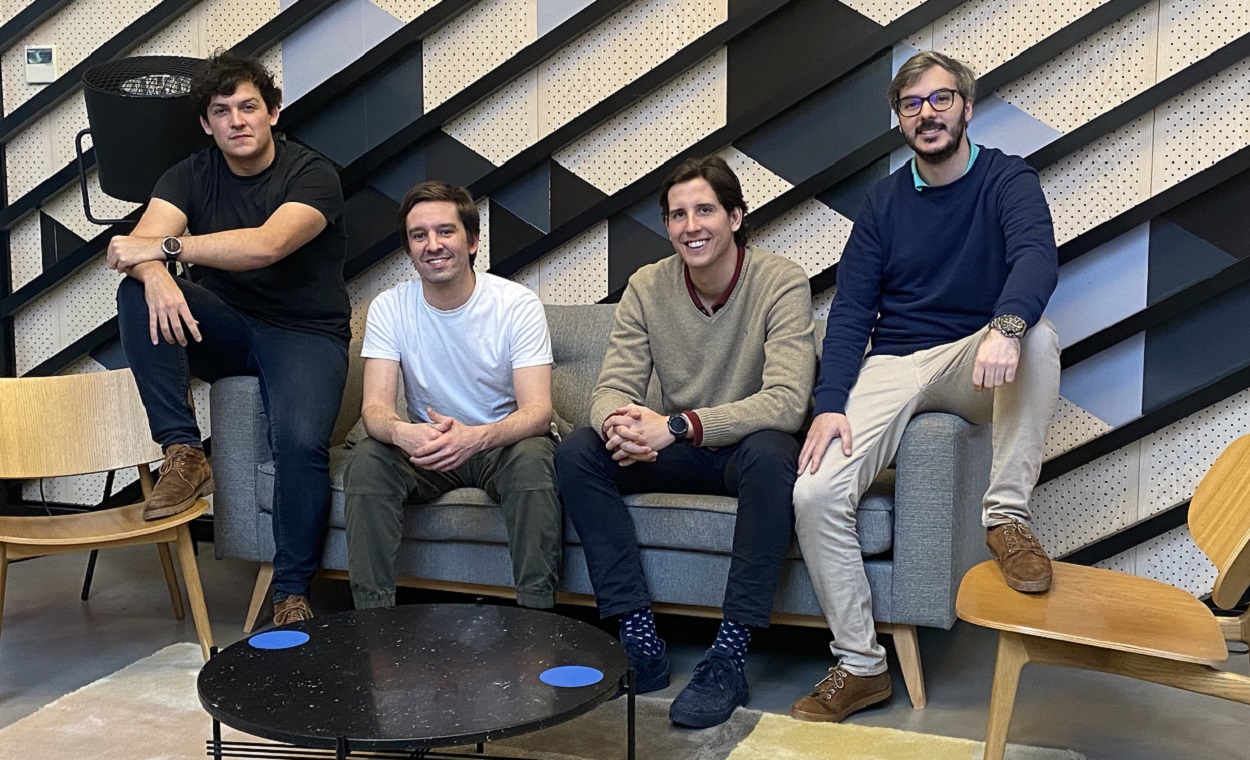 Equipo fundador de homming. Servimedia