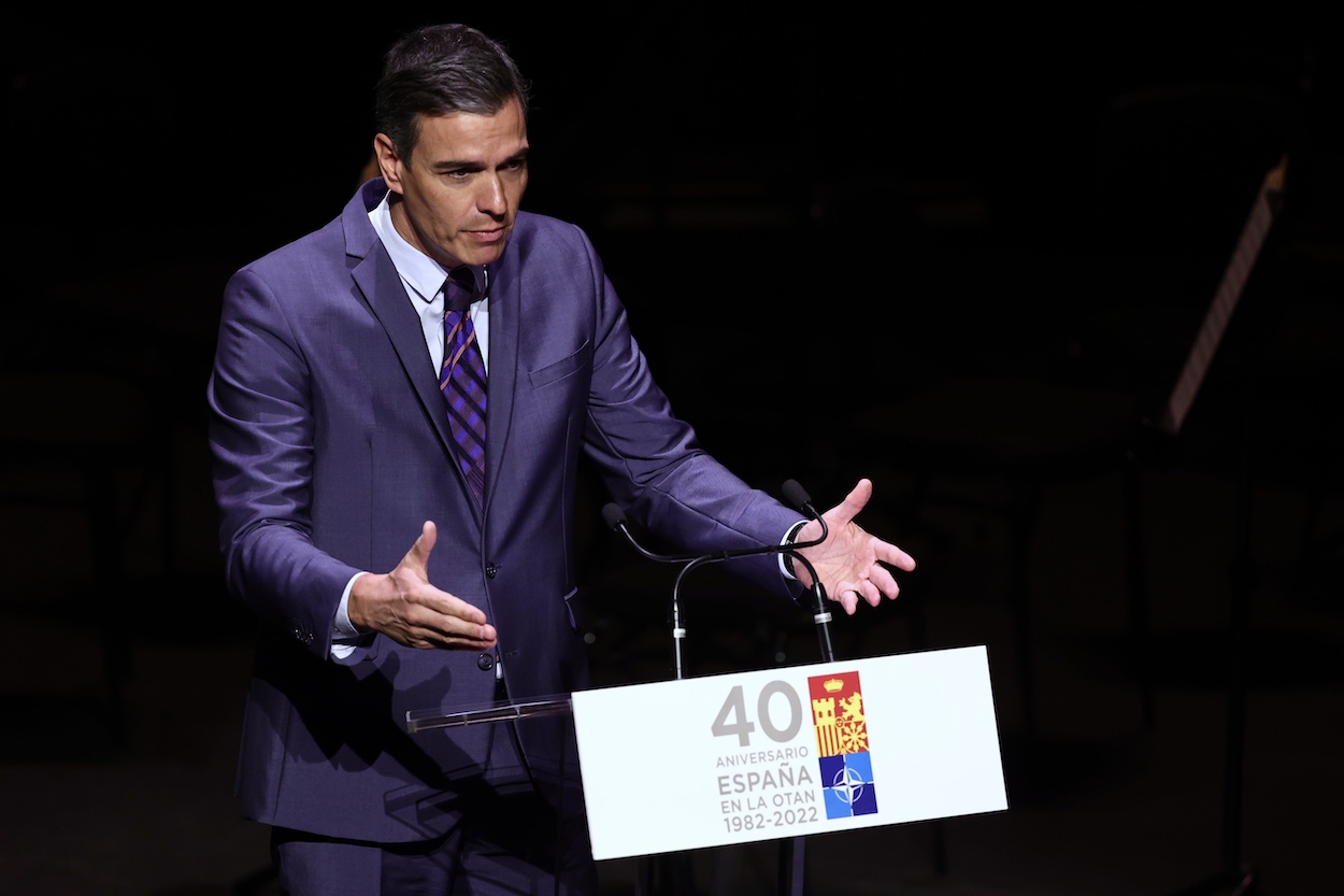 El presidente del Gobierno, Pedro Sánchez.