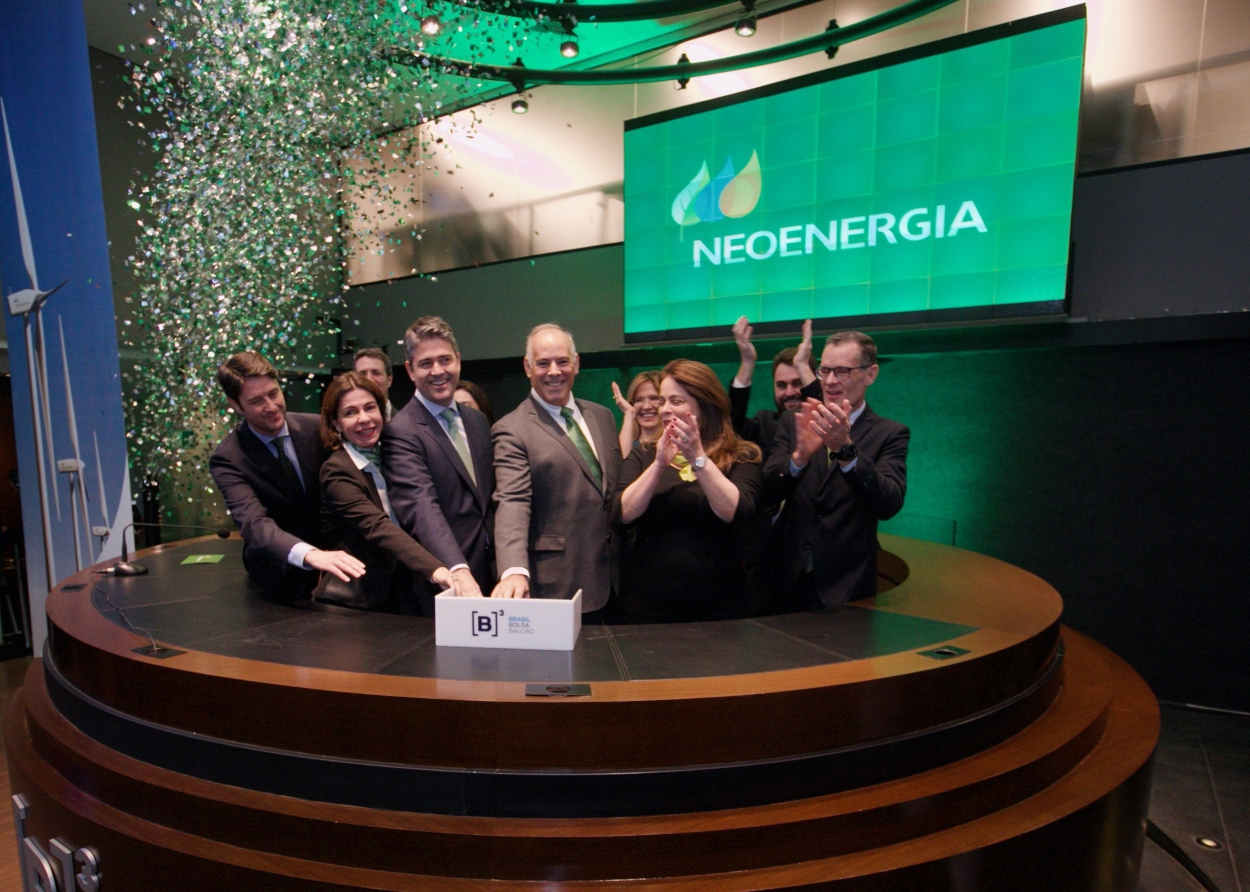 Debut de Neoenergia, filial de Iberdrola, en la Bolsa de Sao Paulo. Europa Press