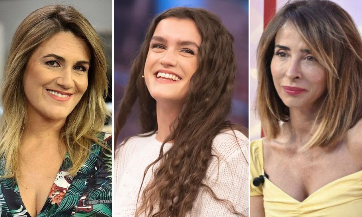 Carlota Corredera, Amaia Romero y María Patiño. 