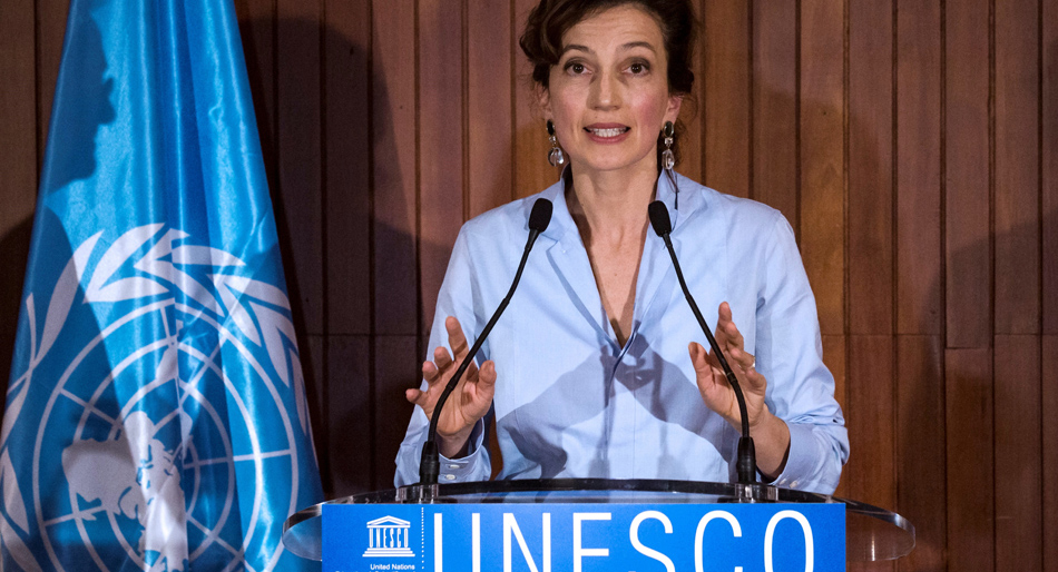 La directora general de la Organización de Naciones Unidas para la Educación, la Ciencia y la Cultura (Unesco), Audrey Azoulay