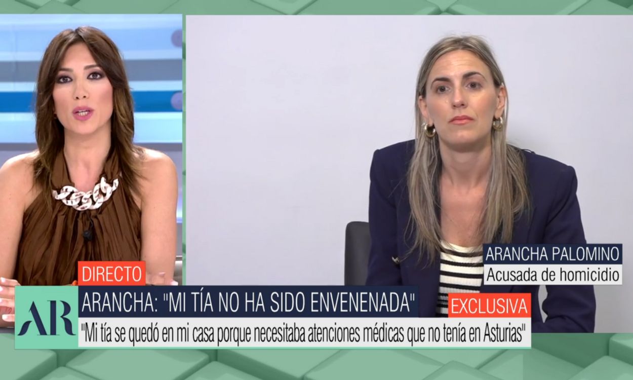Arancha Palomino, mujer de Luis Lorenzo, en 'El Programa de Ana Rosa'. Telecinco.