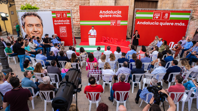 Mitin de arranque de campaña en Jaén