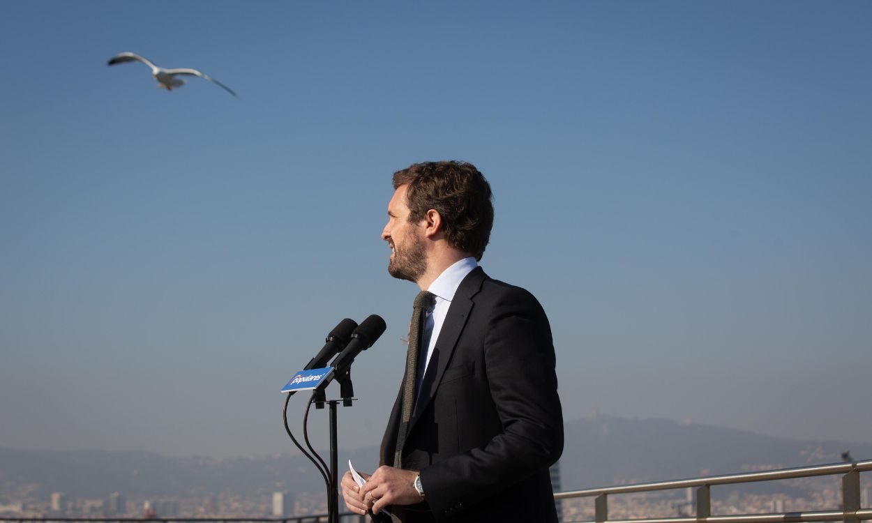 El ex presidente del PP, Pablo Casado, en una imagen de archivo. Europa Press