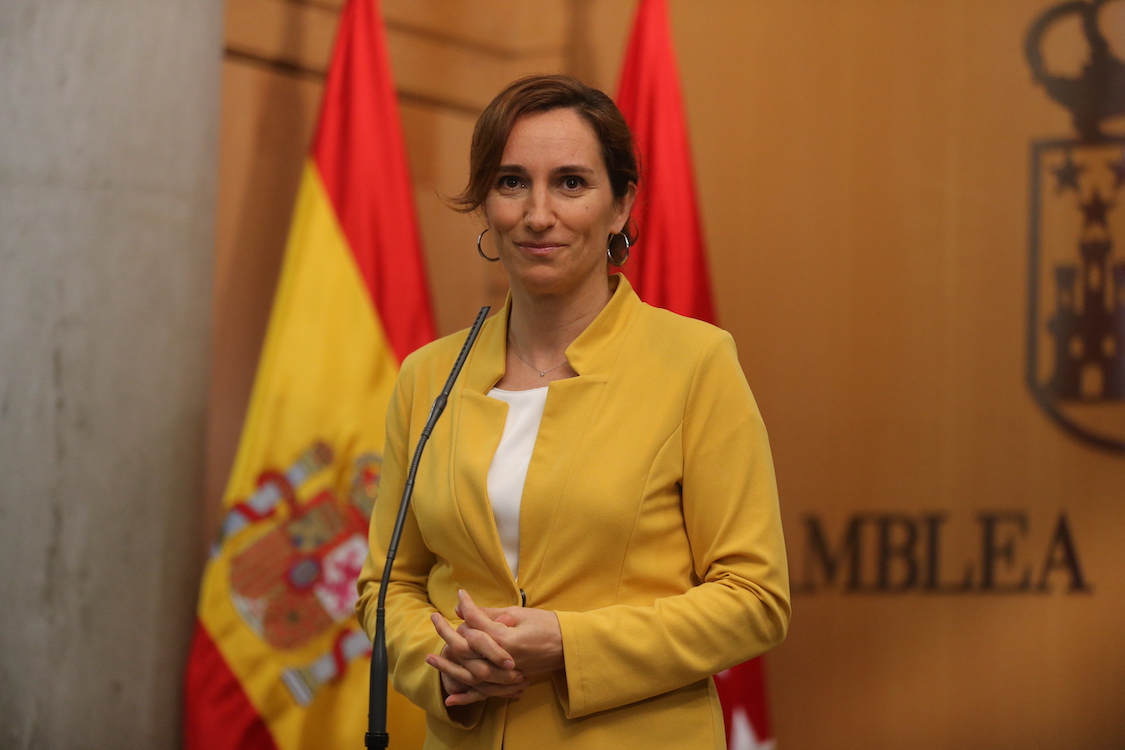 La portavoz de Más Madrid en la Asamblea de Madrid, Mónica García, en una foto de archivo. Europa Press