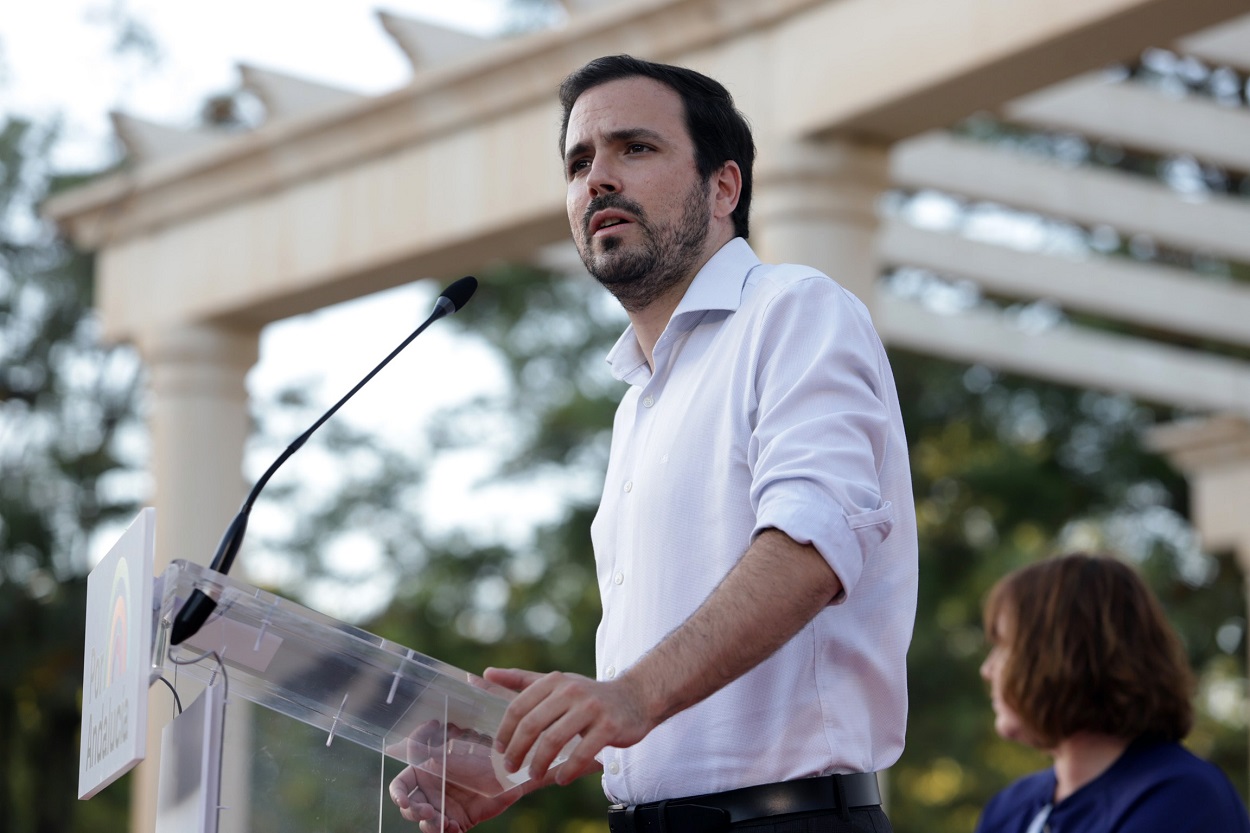 El ministro de Consumo Alberto Garzón, en una imagen de archivo. Fuente: Europa Press.